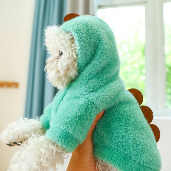 Home Fashion Simple Pet Warm Hoodie - Image 5