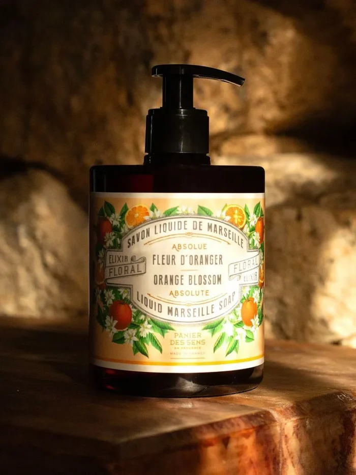 Panier des Sens Orange Blossom Liquid Marseille Soap. - Image 3