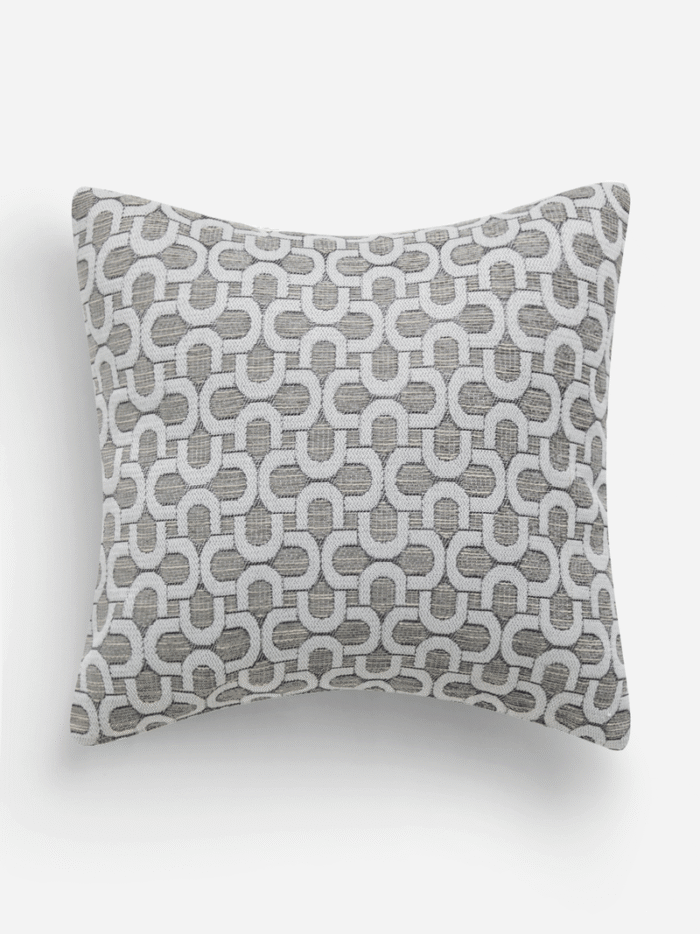 Jet Home Grey Jacquard Scatter Cushions.