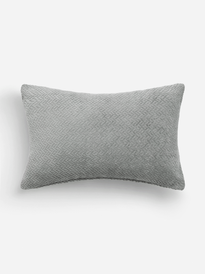 Jet Home Silver Grey Chenille Scatter Cushion.