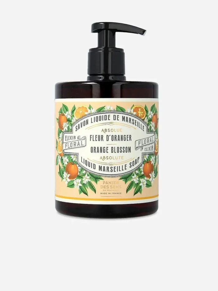 Panier des Sens Orange Blossom Liquid Marseille Soap.