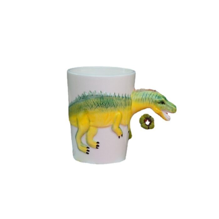 3D Ceramic Dinosaur Shape Cup Special-shaped Hand-painted - Image 4
