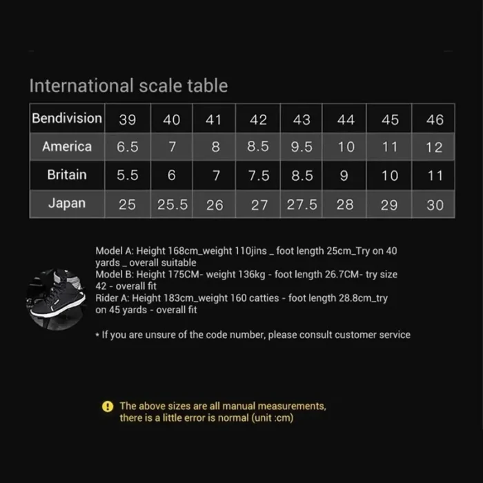 Sulaite Men's Motorcycle Cycling Shoes Breathable Motorbike Boots Motocross Protective Boots Motorcycle Riding Casual Sneakers - Image 4