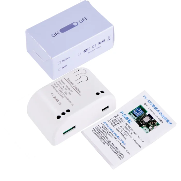 WiFi Tuya Smart 1CH Switch 220V 10A Relay Module APP Remote Control USB 5V 12V 24V 220V 85-250V RF433 Receiver Google Home Alexa - Image 7