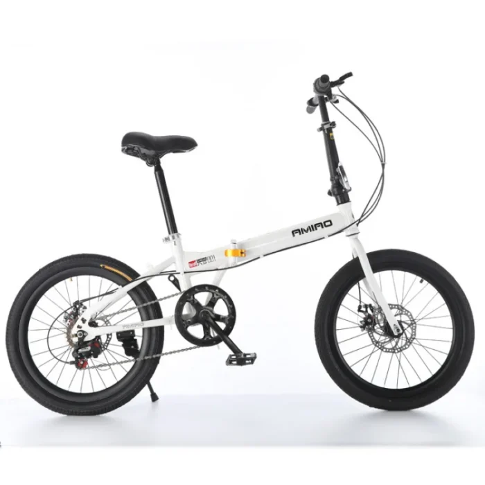 Adult foldable bicycle portable bike disc brake variable speed 20-inch mobility scooter - Image 3
