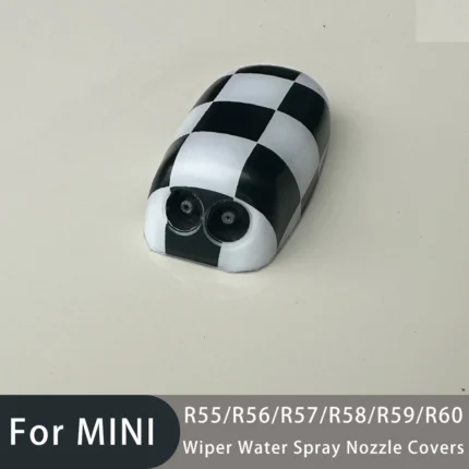 For MINI Cooper S One Countryman R60 R55 R56 R57 R58 R59 R50 R53 Union Jack Car Wiper Water Spray Nozzle Covers Auto Accessories