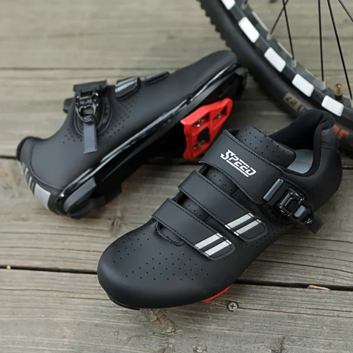 Cycling Shoes Men Sports Dirt Road Bike Shoes Speed Cycling Sneakers Road Bicycle Footwear - Image 2