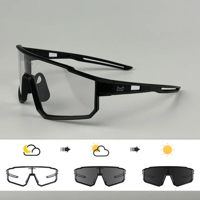 MWWIN Men's Sunglasses Fashion Men's Glasses Suitable for Driving Fishing Cycling Travel Women's Bicycle Goggles Cycling - Image 6